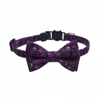 Lemmiklooma kaelarihm Ghost Festival eemaldatav vibukaelarihm p&uuml;hade printimismuster Koera kaelarihm Halloweeni kassi kaelarihm One Size must