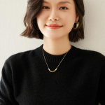 Naiste ka&scaron;miirist kampsun Qinghe ka&scaron;miir 100% ka&scaron;miir s&uuml;gis-talvisest ka&scaron;miirist paksendatud pullover pehme ja soe M valge