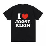 Ma armastan Joosti T-s&auml;rki Naiste Mood Hip Hop Vintage T-s&auml;rk O kaelusega avarate l&uuml;hikeste varrukatega T-s&auml;rgid Suvised t&auml;navar&otilde;ivad S