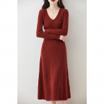 Naiste ka&scaron;miirkleit Qinghe ka&scaron;miir 30% ka&scaron;miir 70% vill s&uuml;gis-talvine ka&scaron;miir seelik pehme ja soe XL punane