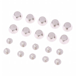 10 komplekti metallist koti jalad p&otilde;hja needid isetehtud nahast naastud Koti kulumiskaitse needid koti p&otilde;hja koti rihma tarvikud