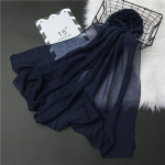 Uus &Uuml;li&otilde;huke &Uuml;hev&auml;rviline Puuvillane ja Linane &Uuml;lipehme ja Nahas&otilde;bralik Mitmek&uuml;lgne Reisishall Sall Naistele 180x80cm