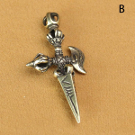 Vintage messingist vadžra nuia Feng Shui ornament religioosse kollektsiooni Buddha instrumentide amulett Antiiksed kodukaunistused as the picture