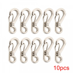 10/20 tk Mini karabiiniga v&auml;litingimustes elluj&auml;&auml;mise seljakott, konksuga v&otilde;tmehoidja klambrid EDC v&auml;ike rippuv taktikaline matkavarustus