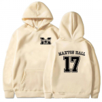 Maxton Hall 17 TV graafiline kapuutsiga pusa Maailm meie vahel pusa Naiste vabaaja unisex riided Talvine mugav L khaki