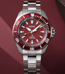Seiko PROSPEX Samurai SRPL11K1 AUTOMAATNE Punase sihverplaadiga SUKELDUJATE 200M Meeste k&auml;ekell SRPL11 / SBDY129 punane