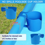 Basseini&auml;&auml;rne tassihoidja maapealsete basseinide jaoks, basseini topsihoidja jookide jaoks, leketeta hoidiku klamber