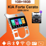 Android Carplay autoraadio KIA Forte Cerato 2008-2014 multimeediumipleieri peakomplekti stereo GPS-navigatsioon BT WIFI 2+32GB 1+16GB,AT h&otilde;be