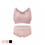 Berish Layset Rinnahoidja ja P&uuml;ksikute Komplekt Misty Pink XL / L