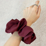 Siidist kr&otilde;mpsud naistele Korea &scaron;ifoonist elastsed juuksesidemed, hobusesabahoidja, peakate, naisterahvas