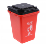 Korraldaja Kodune hoiukast Plastist pr&uuml;gikasti mudel Mini pr&uuml;gikasti pliiatsi korraldaja mini pr&uuml;gikast punane