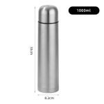 350/500/750/1000 ml kohvitermos termoveepudel kuumade ja k&uuml;lmade jookide jaoks, roostevabast terasest vaakumkinnitusega isoleeritud termose veepudelid 1000ML