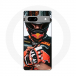 Coque Maniacase pour Google Pixel 7a miguel oliveira moto gp podium ktm