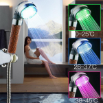 LED-anioondu&scaron;&scaron; SPA du&scaron;ipea, survestatud vett s&auml;&auml;stev temperatuuri reguleerimine, v&auml;rviline k&auml;eshoitav suur vihmadu&scaron;&scaron;