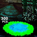 300 tk decoration de jardin lueur dans le noir lumineux galets pierres mariage - Tagastamine 155