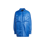 Adidas Originals Sinine Versioon Tepitud S&auml;rk &Uuml;hev&auml;rviline Polo Spordi L&otilde;tv Jakk Naiste Jakk Kuninglik-Sinine HK7257 S blue