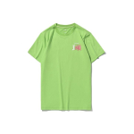 Li Ning CF Unyielding Series Vabaaja &Uuml;mar Kaelus L&uuml;hikeste Varrukatega T-s&auml;rk Unisex Topp Hele-Tee-Roheline AHSQ324-4 XL green