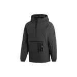 Adidas Inslt Anorak V&auml;lisriiete Tuulekindel Soe Kapuutsiga Spordijakk Meeste Jakk Tume-Maa-Pruun DZ1440 L