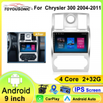 Android 12 Carplay Auto Chrysler 300C Aspen 2004 - 2011 jaoks Autoraadio Multimeedia Video M&auml;ngija Navigatsioon GPS WIFI 4 core 1GB+32GB carplay