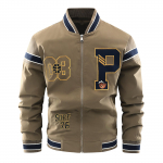 S&uuml;gistalvine meeste jope, prinditud jope, naiste moodne tuulejope, mootorratta v&otilde;idujope L roheline