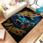 V&otilde;idus&otilde;iduautomustrilised kunstiteosed Vaip Magamistuba Elutuba Cool F1 vaip k&ouml;&ouml;gi p&otilde;randamatid Kodusisustus Libisemiskindel p&otilde;randamatt 40x60cm