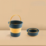 Kokkupandav vee&auml;mber kalastus&auml;mber kaasaskantav kandmiseks &otilde;ues pesemiseks auto hoiustamiseks &auml;mber kodu suur mahutavus paksendatud k&auml;eshoitav &auml;mber sinine