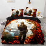 Anime Jujutsu Kaisen Satoru Gojo Tekikottide komplekt King Queen Double Full Twin Single suurus lastele teismelistele voodipesukomplekt 150x200cm 3pcs