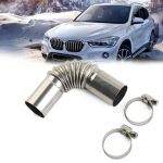 V&auml;ljalasketoru toru p&otilde;lveliides Eberspacheri jaoks Webasto diiselk&uuml;ttekeha jaoks roostevabast terasest v&auml;ljalasketoru toru p&otilde;lveliides CHINA