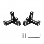 2x Trunk Grocery Bag Hooks Practical Strong Load Bearing Easy to Install Aluminum