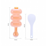 2tk/komplekt Loovus riisipallivormid Sushivormide tegija Ise-tehtud sushivalmistaja Onigiri k&ouml;&ouml;k Sushi valmistamise t&ouml;&ouml;riistad Bento tarvikud