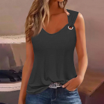 Naiste riidekapp, vabaaja s&auml;rgid, suvised lahtised s&auml;rgid, armsad trendikad riided, varrukateta pluusid L must