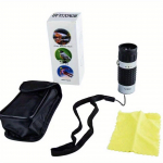 V&otilde;imas 7X18 monokulaarne teleskoop, kompaktne BAK4 monokulaarne teleskoop, suurep&auml;rane &otilde;ues telkimiseks, lindude ja metsloomade vaatlemiseks, kingitus must