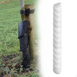 40 cm puut&uuml;ve kaitsekate, taimekoore kaitse, muru jaoks, puuviljad valge