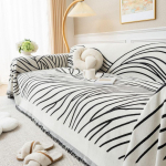 Laineline diivanikate r&auml;tik kevad uus diivanipadi laisk &uuml;hes t&uuml;kis neli aastaaega universaalne &scaron;enill villane pleed vaip 180X130