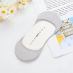 Naiste puuvillased paadisokid silikoonist libisemiskindlad madala suuga k&otilde;rged kontsad n&auml;htamatud sokid one size must