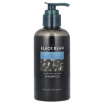 Nature Republic, Black Bean, Invigorating Hair Shampoo, Suitable for All Hair Types, 10.14 fl oz (300 ml) gray