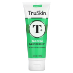 TruSkin, Tea Tree Super Cleanser + MSM & Chamomile, 4 fl oz (118 ml) green