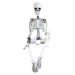 Luu Halloweeni Kaunistused Realistlikud Luu Skeleti Kaunistused Kummitusmajale Sise-/v&auml;listingimustesse Halloweenipeo Rekvisiidid Kooli S&uuml;giseks white