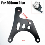 Ebike Pidurisupport &uuml;ks komplekt Kolb 84mm Kinnitus Eesmine Tagumine Ratta Klamber 180 200 220mm Ketasrootorile Honda Yamaha Kawasaki jaoks