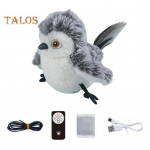 Lehviv lind kassile m&otilde;eldud m&auml;nguasi laetav interaktiivne plush lind puldiga automaatne lehviv ja siristav kassile m&otilde;eldud m&auml;nguasi kassim&uuml;ndiga toakassidele A