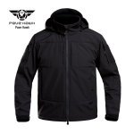 Pave Hawk Lurker Taktikaline Softshell Jakk - V&auml;litingimustes K&uuml;lma Ilma Stiil PLY_76 L must