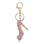 V&otilde;tmehoidja r&otilde;ngas V&otilde;tmehoidja Creative Alloy Rhinestone k&otilde;rge kontsaga v&otilde;tmehoidja Roosa roosa