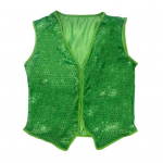Iirimaa St. Patricks Day Vest Litritega vest V kaelus Varrukateta Unisex Party Holiday Performance Festival Kandke Sobivad s&auml;rgid T-s&auml;rgid Vest roheline