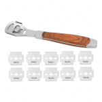 Nahaskiver, mugav k&auml;epide DIY naha l&otilde;ikamiseks m&otilde;eldud nuga 10 eemaldatava koorimisega