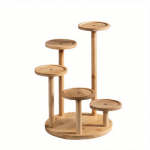 Moodsad minimalistlikud bambusest taimealused elutuppa, mitmekihilised r&otilde;du taime riiulid, lihtne riiul aeda, &otilde;ue lillealused