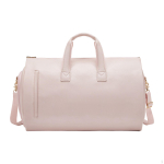 Travel Garment Bag Carry on Duffel Adjustable Strap Waterproof Weekender Luggage white