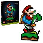 LEGO Super Mario Super Mario Mario ja Yoshi M&auml;nguasi Kingitus S&uuml;nnip&auml;ev Klots J&otilde;ulud Mehed Naised Mario Kaup M&auml;ng 71438 Maailm