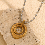 Moodne kaelakee naiste ehetele kuld