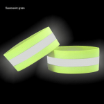 V&auml;lispordi helkurk&auml;ev&otilde;ru - Ohutus rattas&otilde;idu helendav k&auml;e- ja jalariba kingitus 2 packs fluorestseeruv roheline v&auml;rv