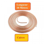 Conduite de frein Cuivre 4,75 mm Rouleau de 10 M&egrave;tres